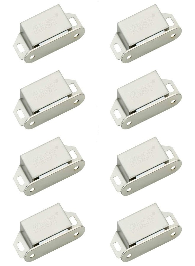 فاست مغناطيس ماسك أبواب الأثاث المصنوع من الفولاذ المقاوم للصدأ FAST DM01SS، مقاس رقم 2، مناسب لأبواب الخزائن والدواليب. (SS MAT) - Image 1